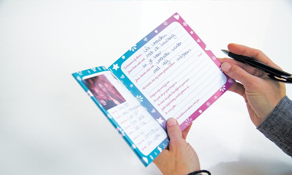 Vriendinnenboekje Bridalshower