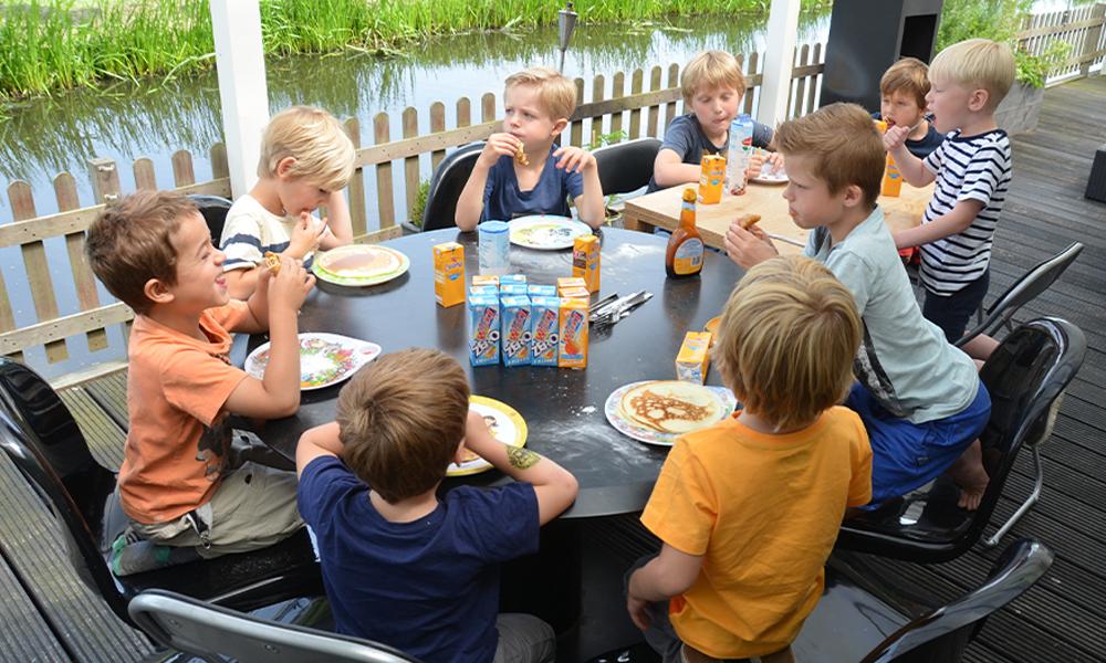 Kinderfeest hapjes en drankjes