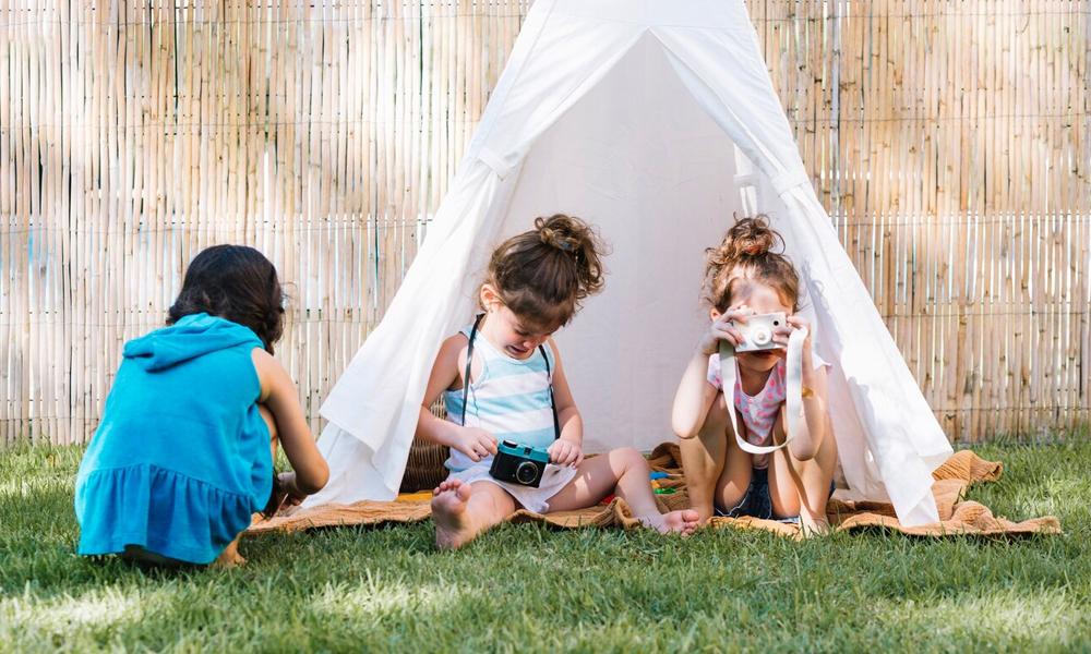 Tipi maken kinderen