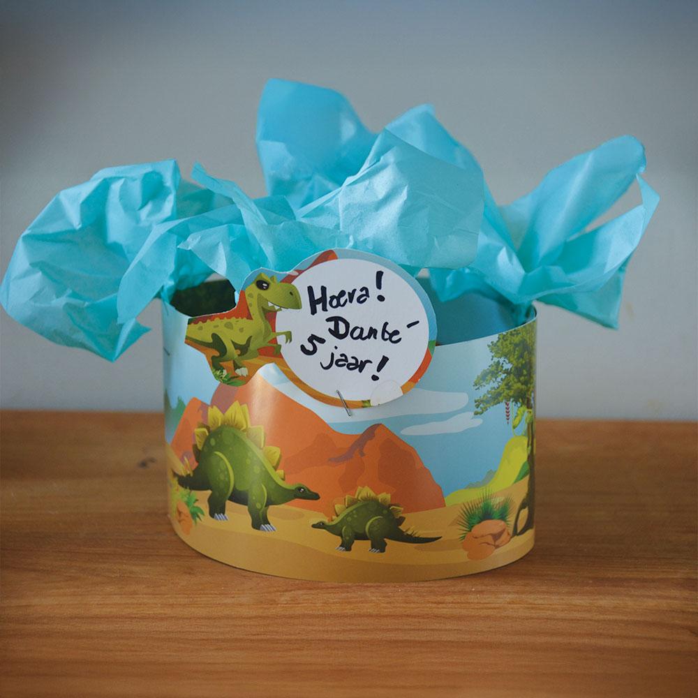 Dino feestmuts van Make My Moment