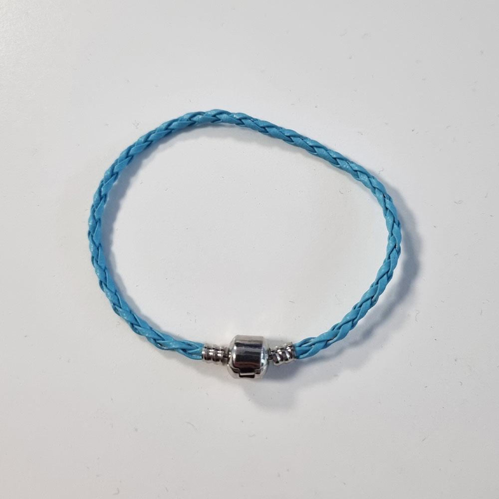 Armbandje blauw