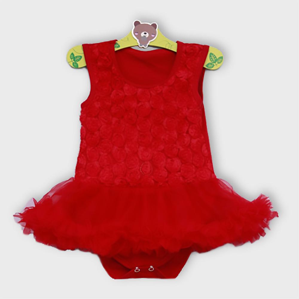 Baby Girl rood jurkje
