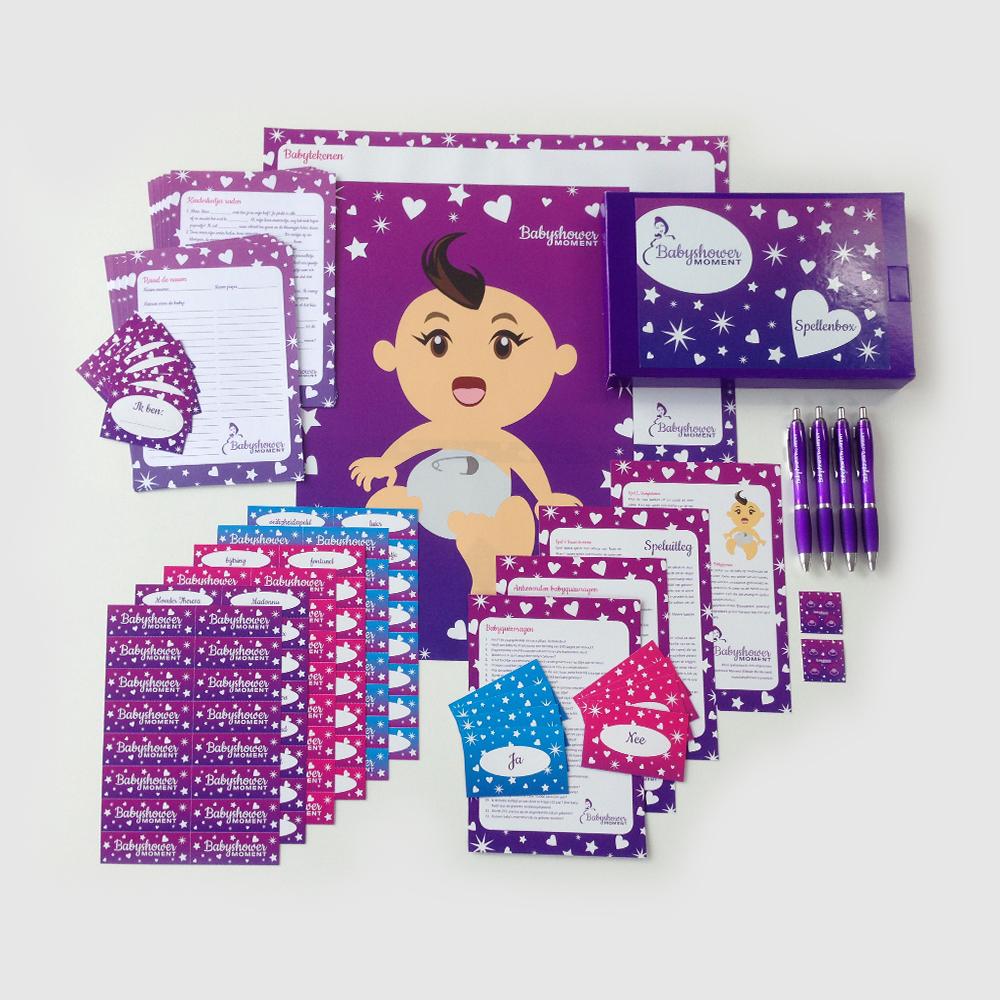 Babyshower Spellenbox
