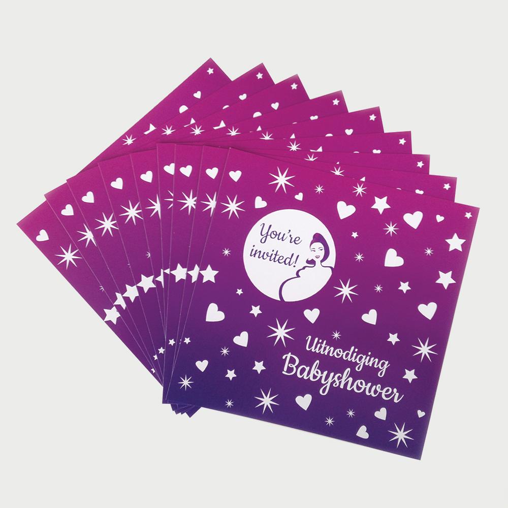 Babyshower Uitnodiging