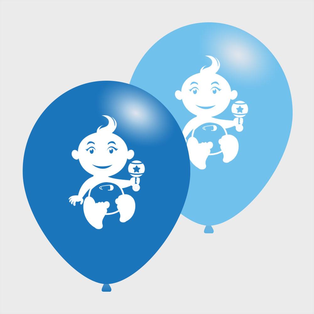 Blauwe Baby Boy ballonnen