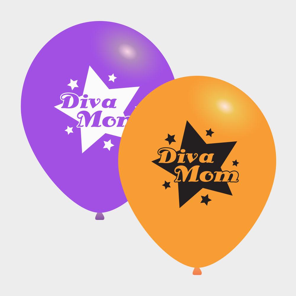 Ballonnen Diva Mom