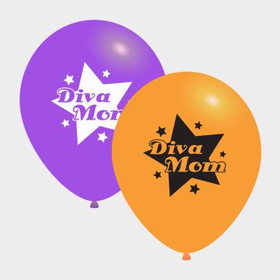 Ballonnen Diva Mom