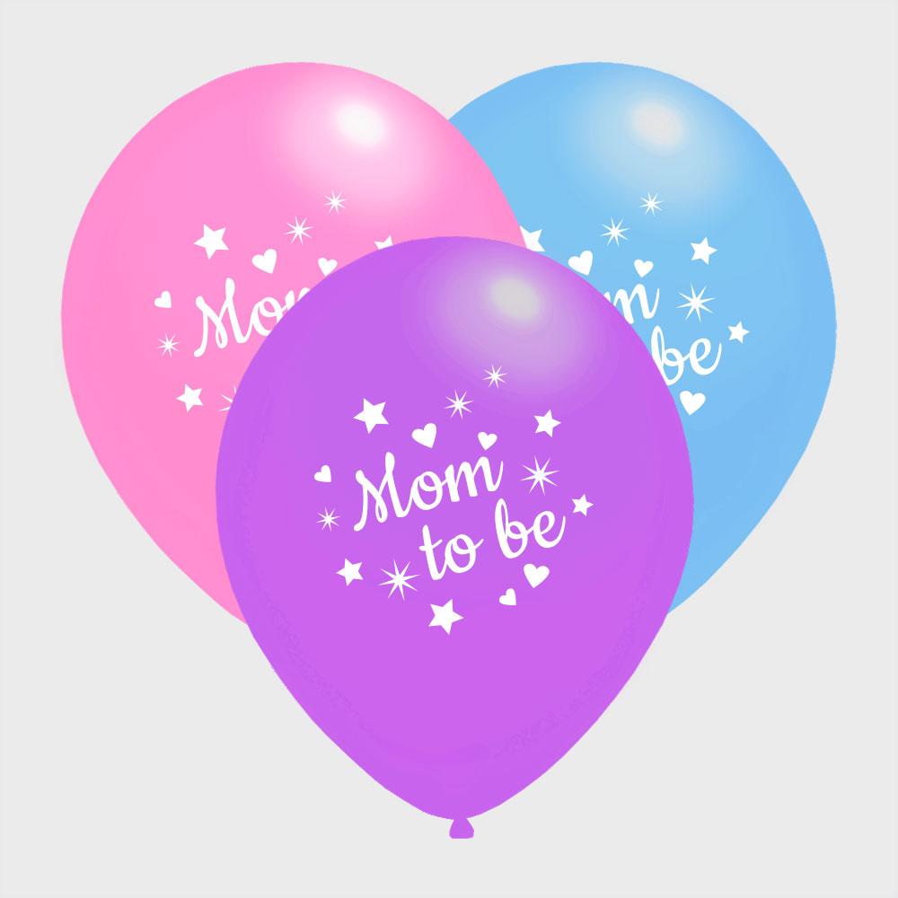 Mom to be ballonnen voor babyshower