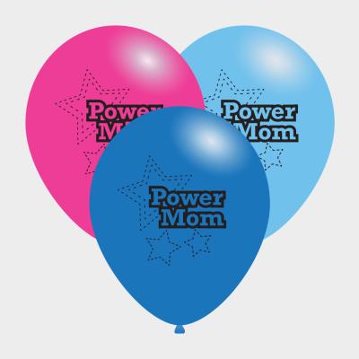 Power Mom ballonnen babyshower versiering