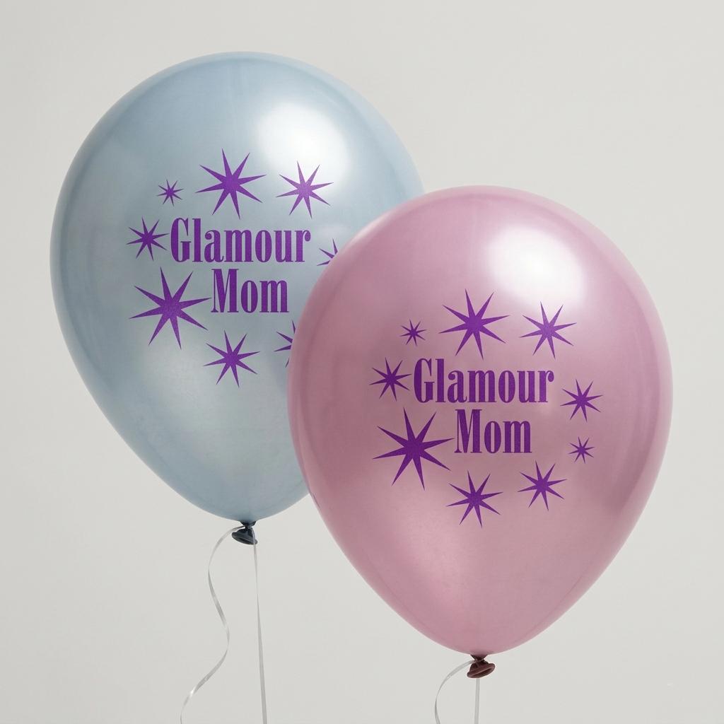 Glamour Mom metallic ballonnen