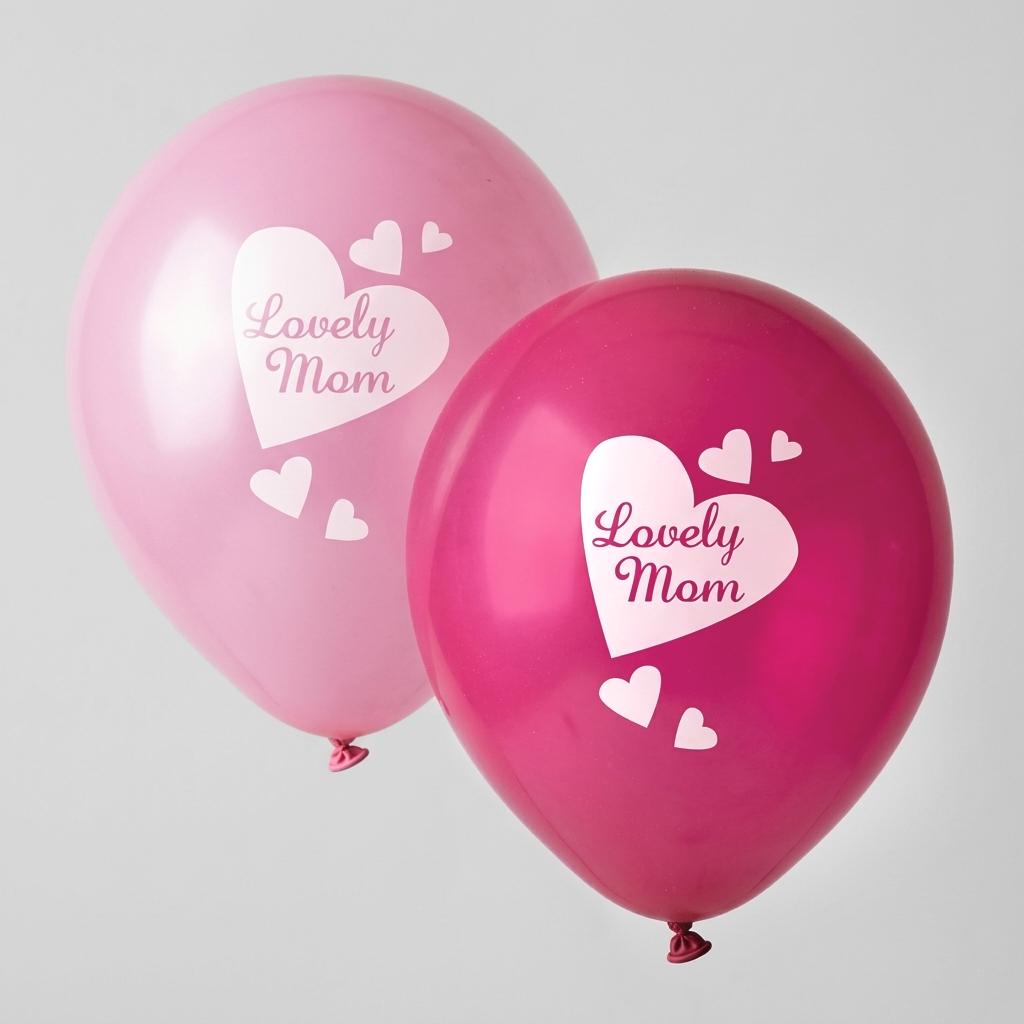 Lovely Mom babyshower ballonnen