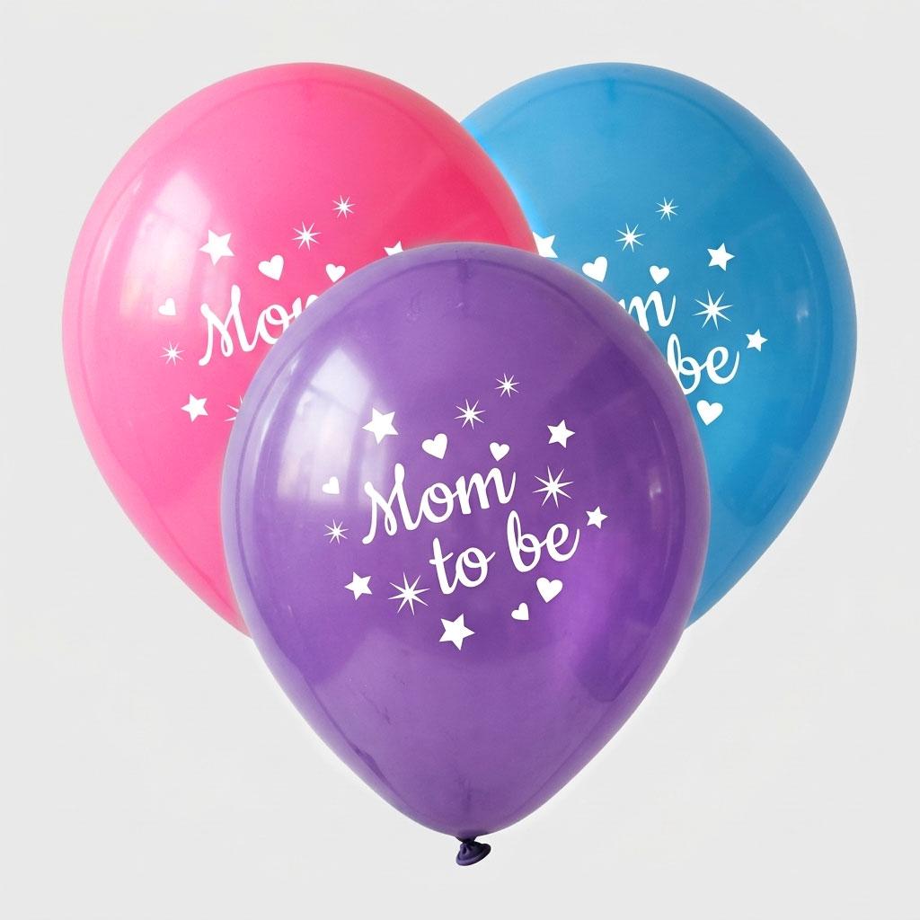 Mom to be ballonnen voor babyshower