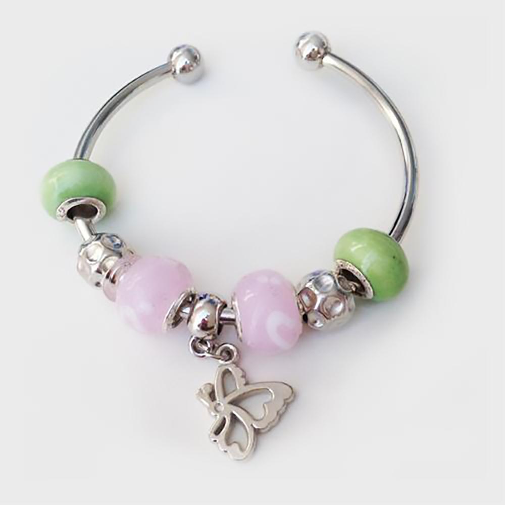 Bedelarmband Vlinder