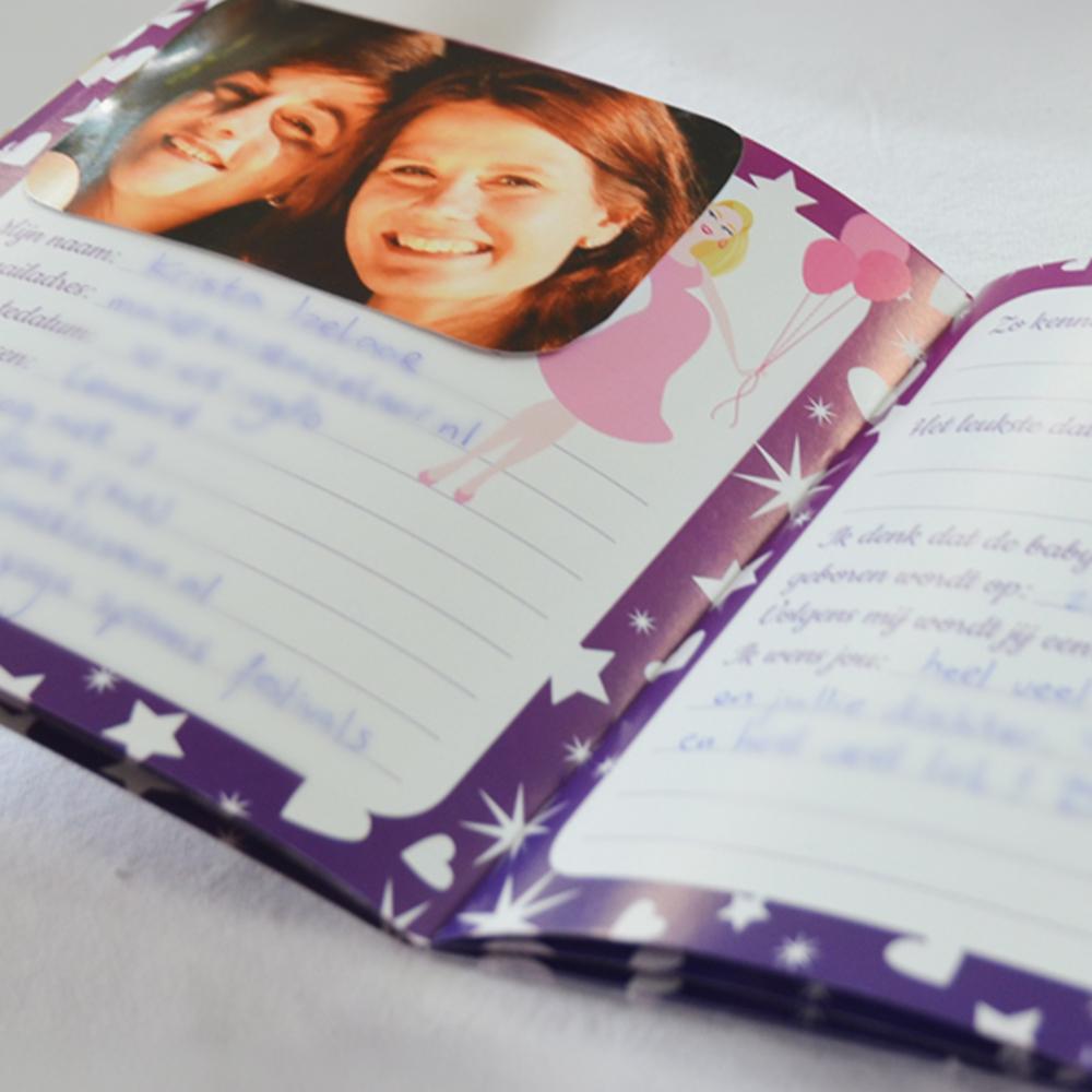 Vriendinnenboekje Babyshower