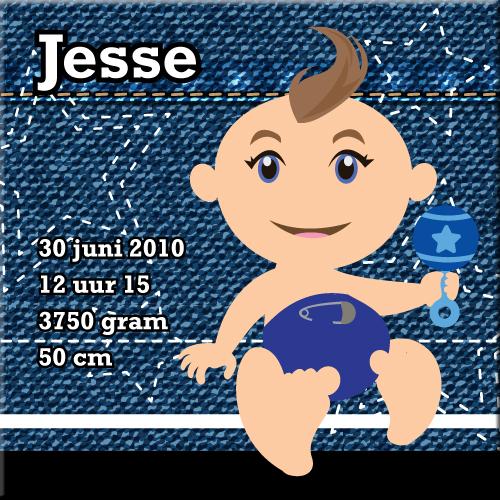 Canvas power baby boy