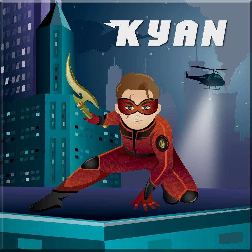 Canvas superboy rood