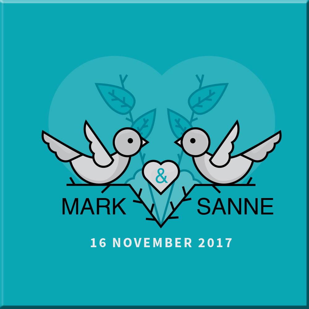 Yes I do canvas voor trouwerij