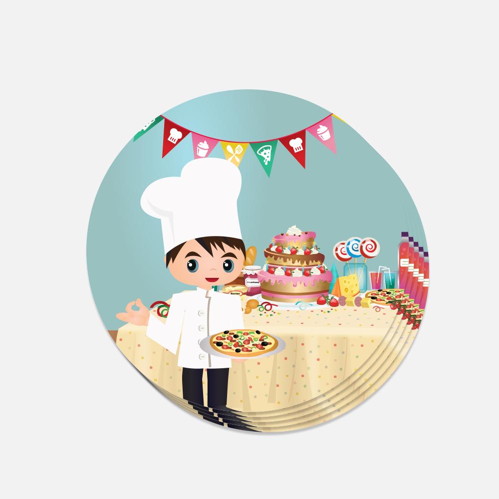 Chefkok stickers
