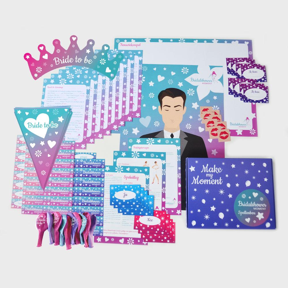 Compleet bridalshower pakket