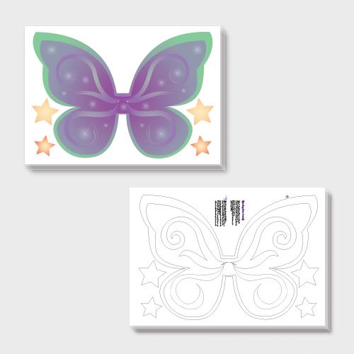 Elfjes vleugels knutsel