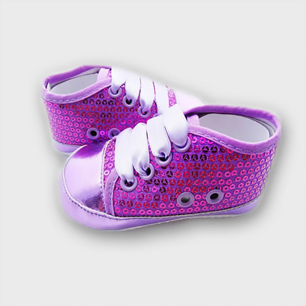 Schoentjes Baby Paars