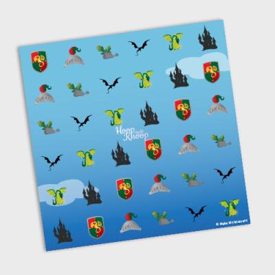 Hoop in de knoop thema ridders