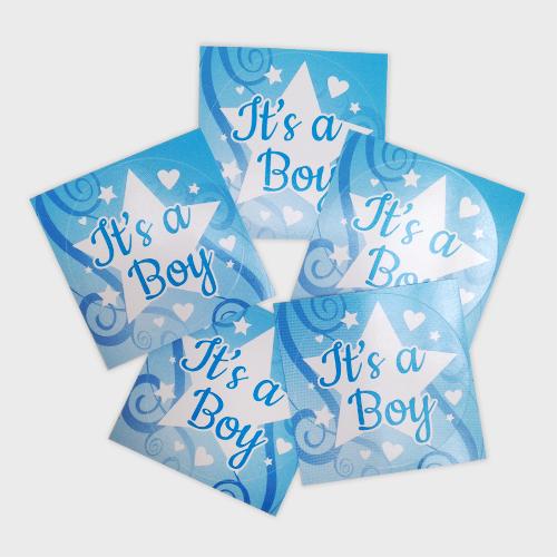 It's a Boy stickers