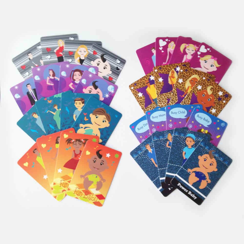 Kwartetspel babyshower