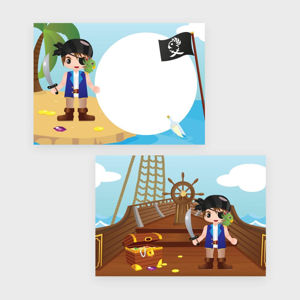 Piraten Traktatiekaartje