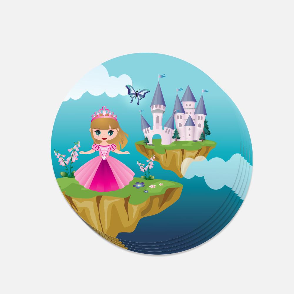 Prinsessen stickers