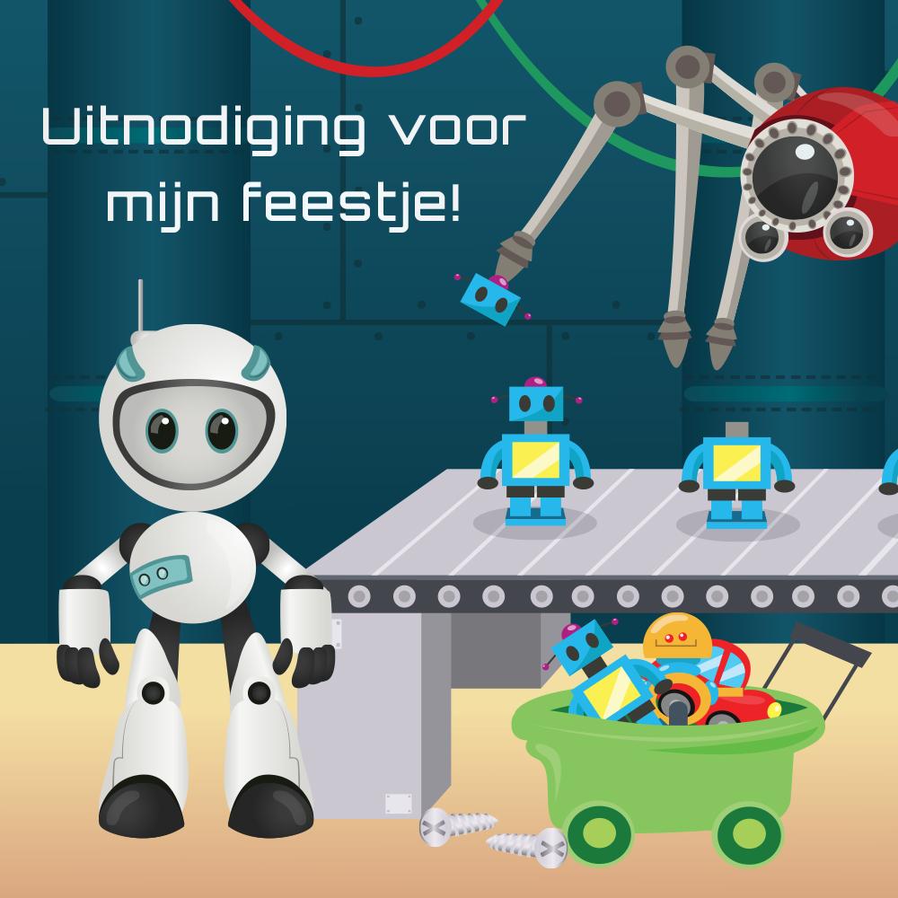 Robots uitnodigingen