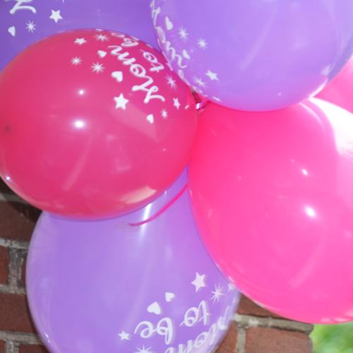 Babyshower versiering Mom to Be ballonnen
