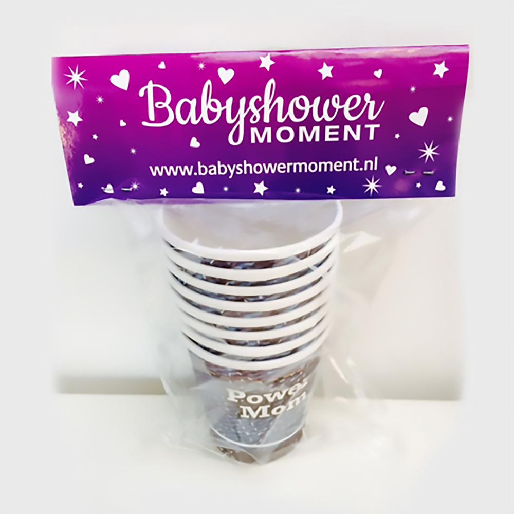 Power Mom bekers in verpakking