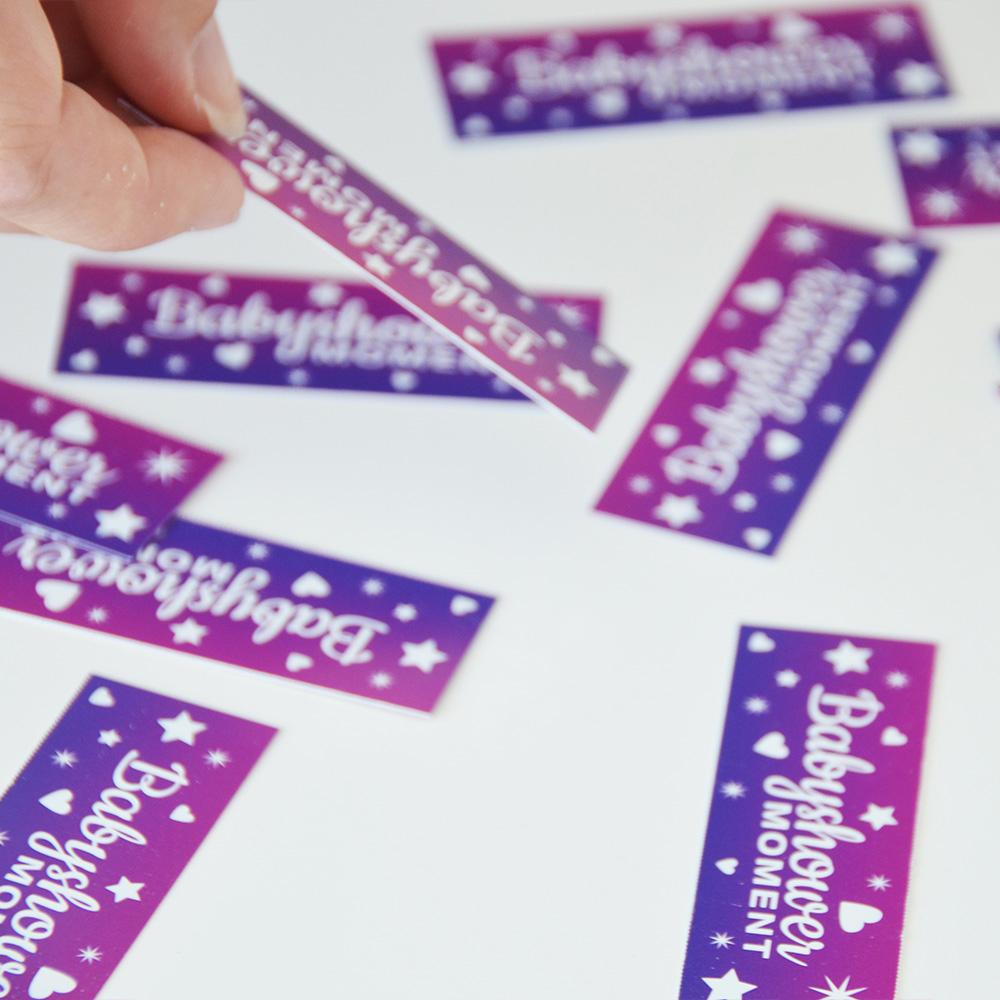 Spellenbox voor babyshower