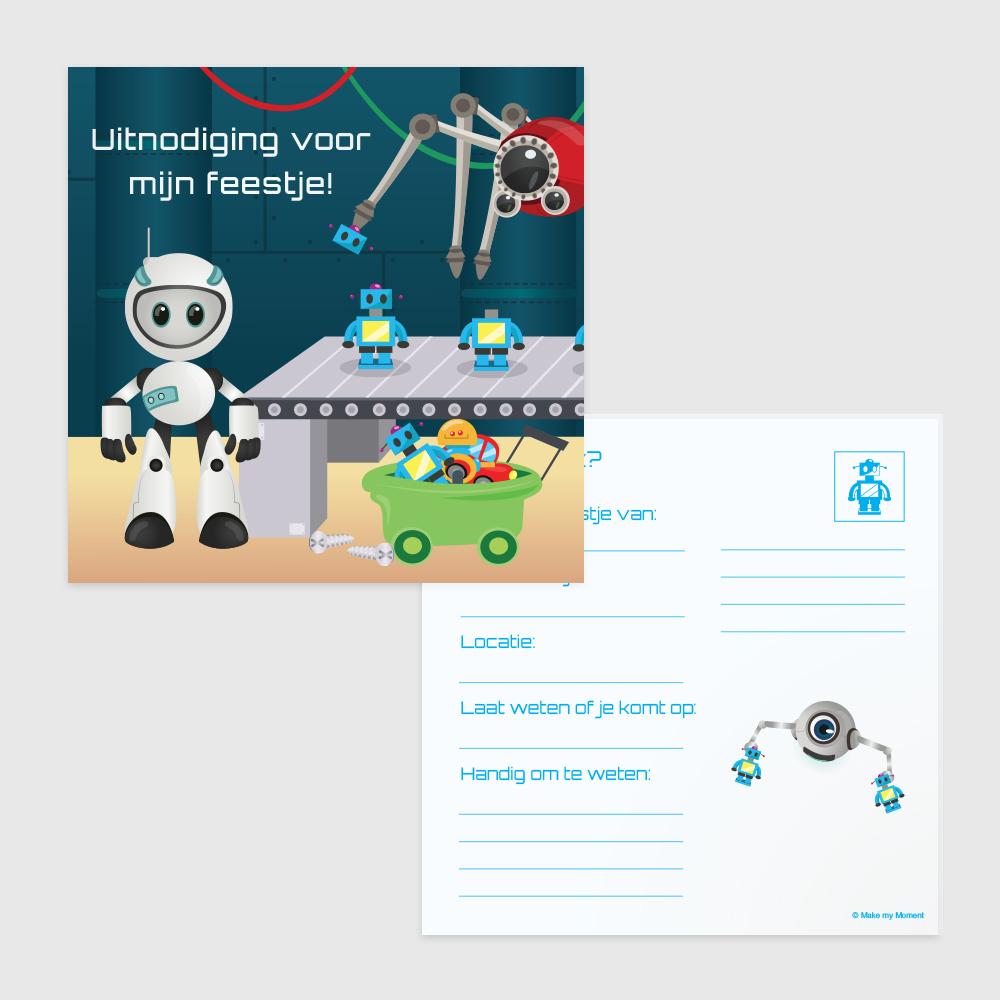 Robots uitnodigingen