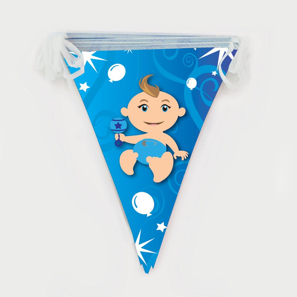 Baby boy slinger design voorkant
