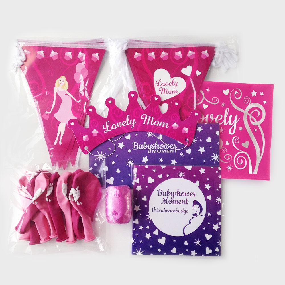 Versiering en servetten Lovely Mom