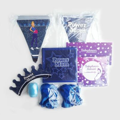 Versiering en servetten Power Mom producten