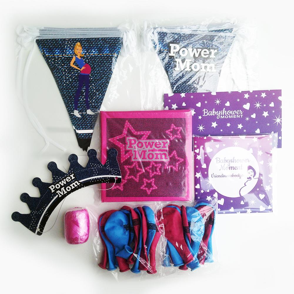 Versiering Power Mom Pink