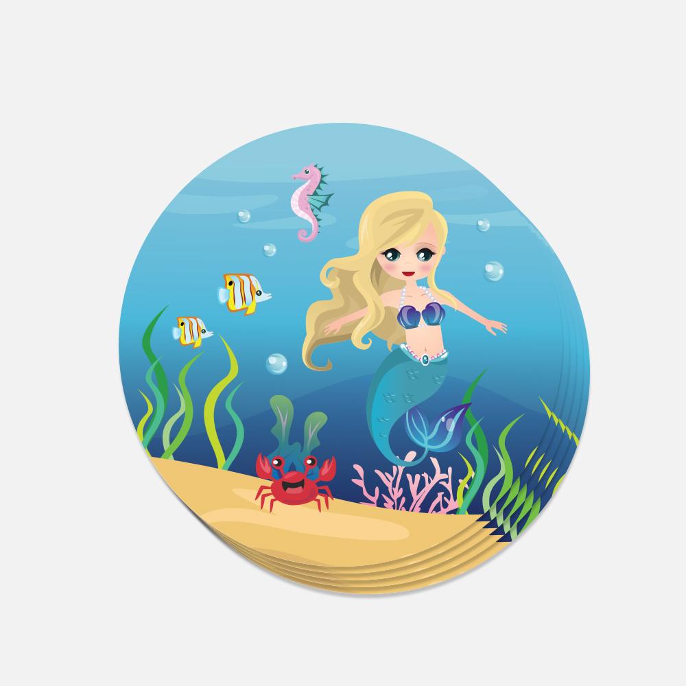 Zeemeerminnen stickers