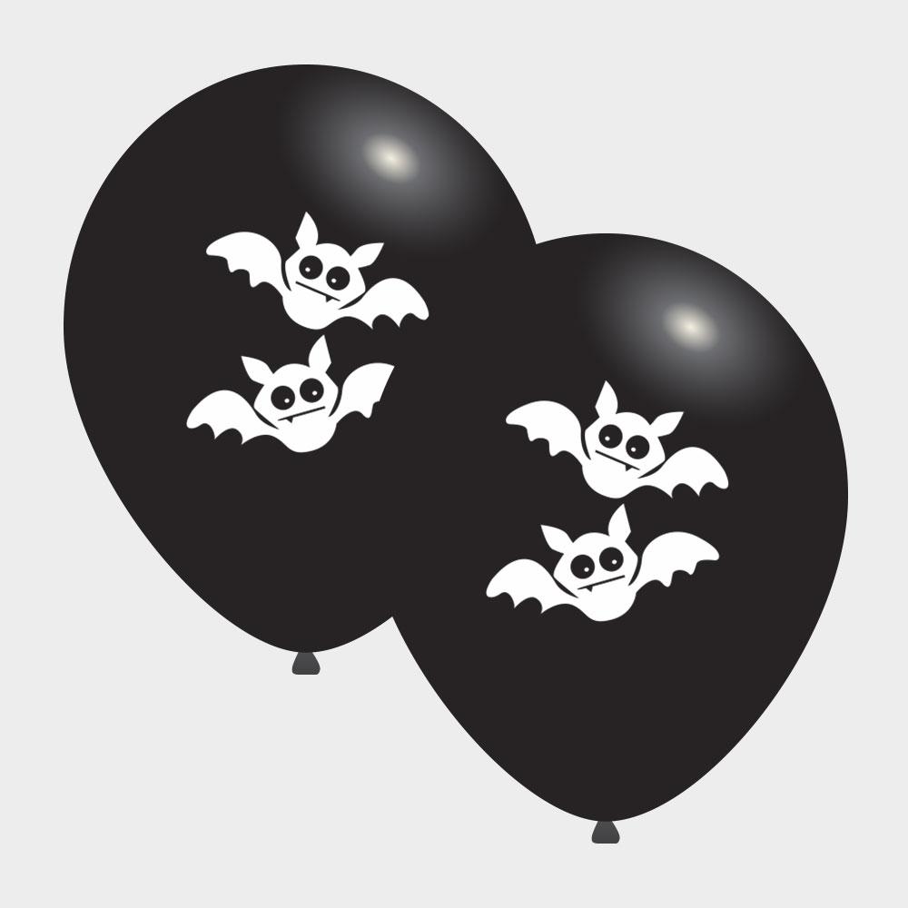 Zwarte Griezel ballonnen