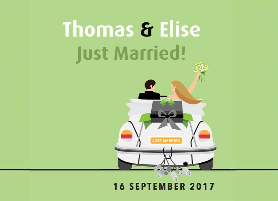 Just married MakeMyMoment