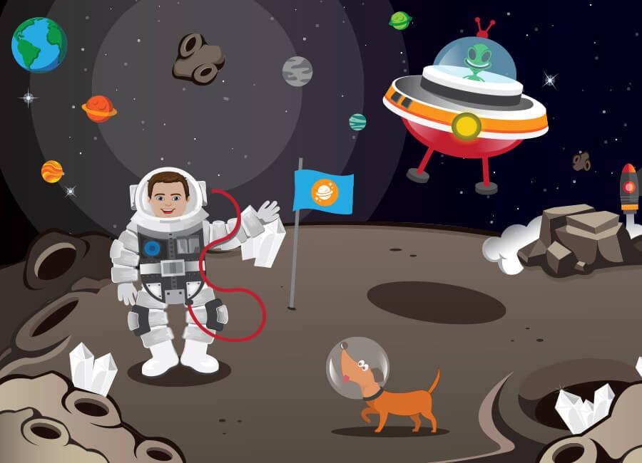 Astronauten MakeMyMoment