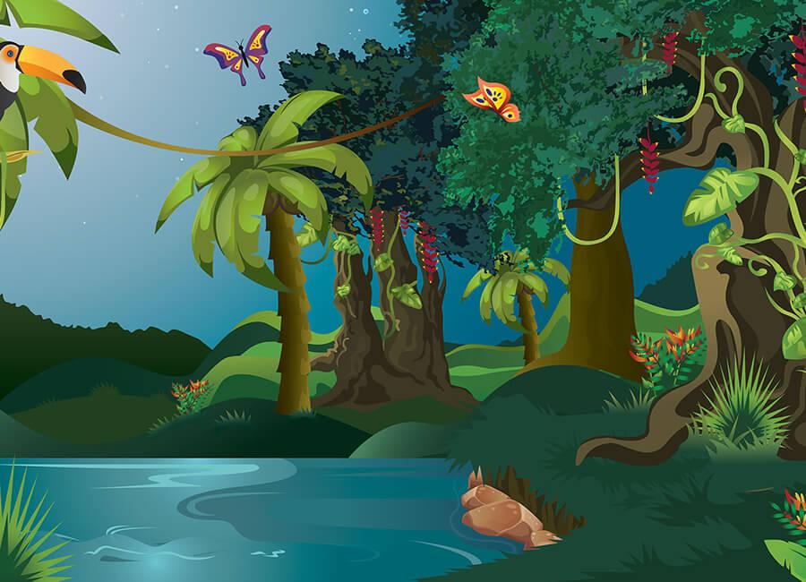 Dieren jungle MakeMyMoment