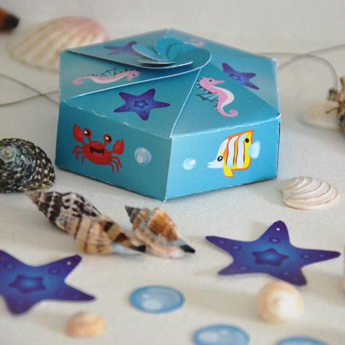 Zeemeerminnen sieraden doosje