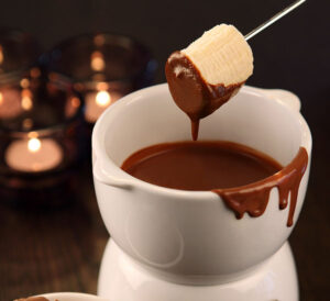 Babyshower cadeau ideeën - Chocolade fondue